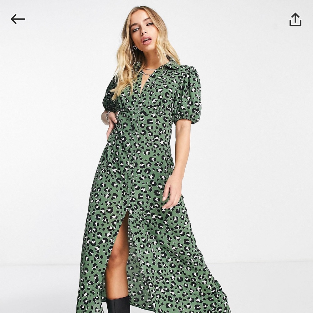 ASOS Design midi tea dress